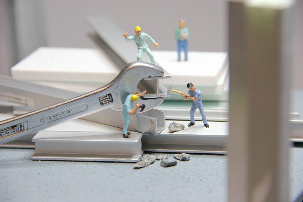 craft, steel beams, miniature figures, locksmith, handyman, industry, mechanics, tool, work, workwear, hammer, protective clothing, security, miniature figure, miniature, creative, little man, tiny, model construction figure, humorous, fun, h0, lüttje, locksmith, locksmith, locksmith, locksmith, locksmith